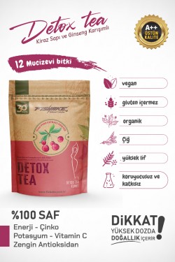 Kiraz Sapı Ve Gınseng Karışımlı Detox Tea Form Diyet Çay (30 GÜN)