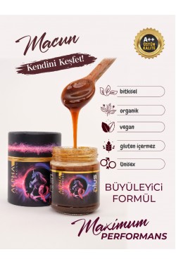 Alpha Atom Kuvvet Macunu Bitkisel Performans Macun Kavanoz (240 GR)