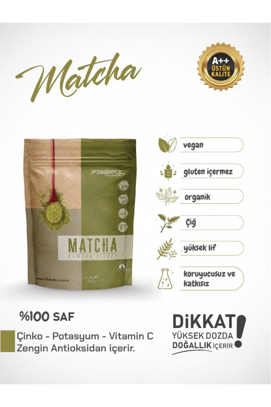 Organik Matcha Tozu / Maça Çayı Premıum Kalite 50 gr Organik Matcha Tozu / Maça Çayı Premıum Kalite 50 gr