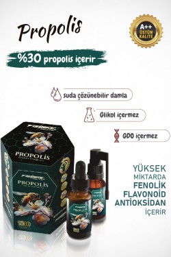 Propolis Suda Çözünebilir Özel Formül ( Sprey - Damla ) 30 ml