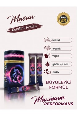 Alpha Atom Kuvvet Macunu Bitkisel Performans Macun Sachet ( 10 X 12 GR )
