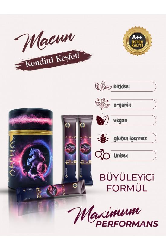 Alpha Atom Kuvvet Macunu Bitkisel Performans Macun Sachet ( 10 X 12 GR ) Alpha Atom Kuvvet Macunu Bitkisel Performans Macun Sachet ( 10 X 12 GR )