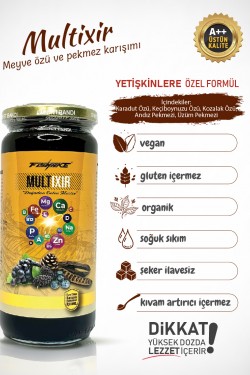 Yetişkin Macunu Iştah Açıcı Bağışıklık Güçlendirici Vitamin Takviyeli ( Xl 650 Gr) Katkı Maddesi %0
