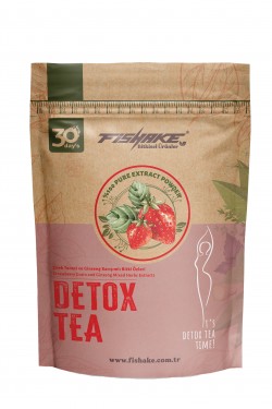Çilek Ve Gınseng Karışımlı Detox Tea Form Diyet Çay (30 GÜN)