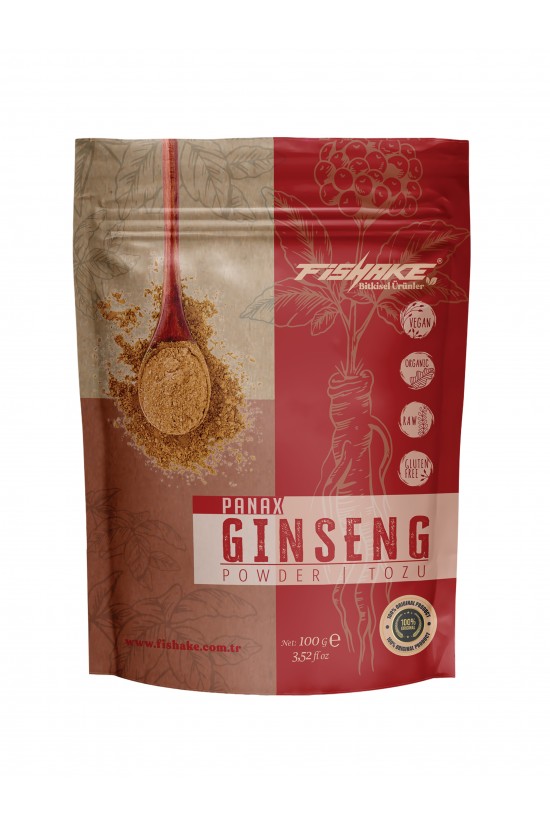 Panax Ginseng Toz Ekstrakt %100 Saf Bitki Kökü Multivitamin Ve Mineral 100 Gr Panax Ginseng Toz Ekstrakt %100 Saf Bitki Kökü Multivitamin Ve Mineral 100 Gr
